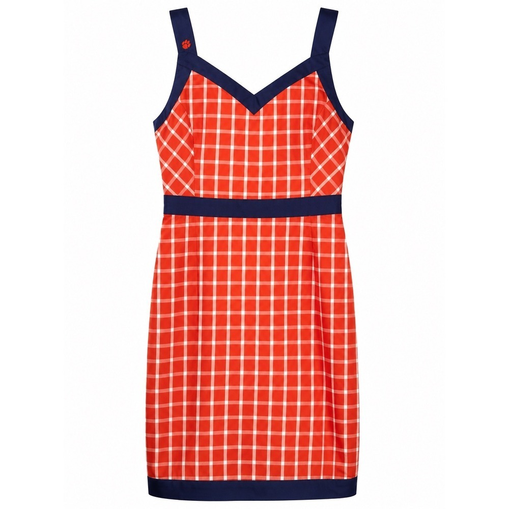 NWT Columbia Game Day Dress M Clemson Tigers Cotton Sundress MSRP $70